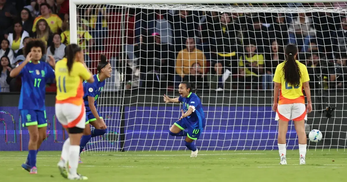 Brasil vence Colômbia