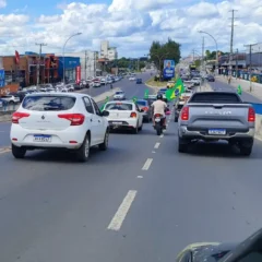 Buzinaço em apoio a Bolsonaro em Feira de santana
