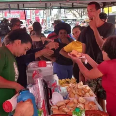 Café da manhã do Dia do Feirante na Marechal