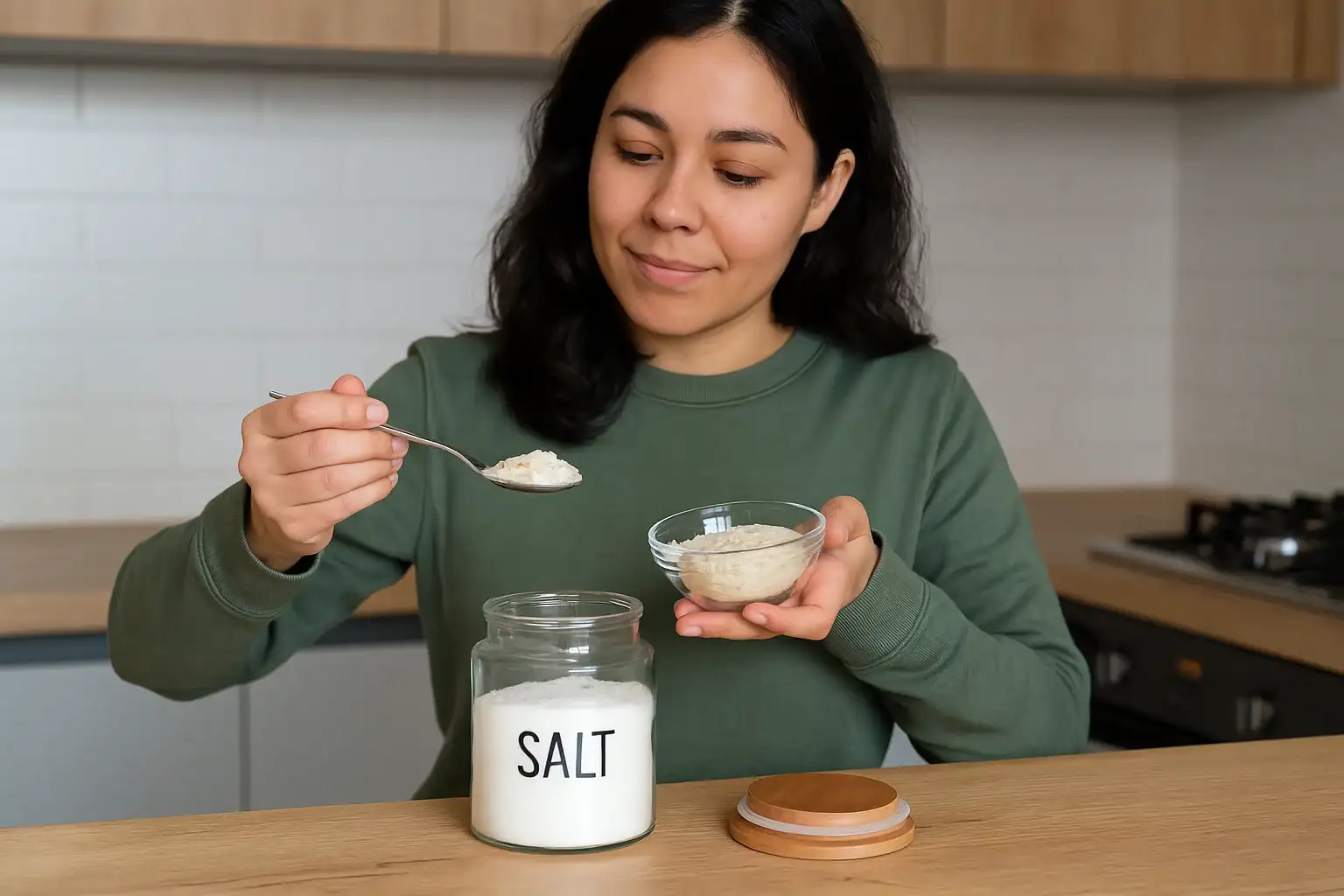 Como evitar que o sal fique úmido com 3 truques simples
