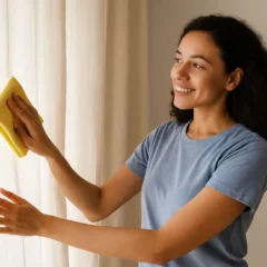 Como lavar cortinas em casa sem danificar o tecido