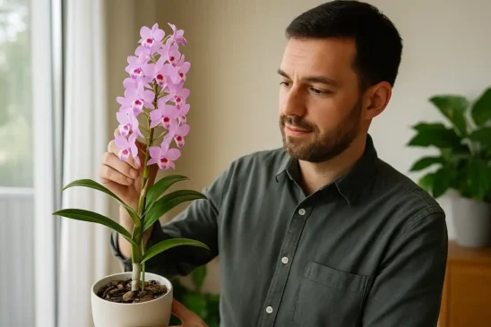 Como plantar orquídea-cacho e prolongar flores