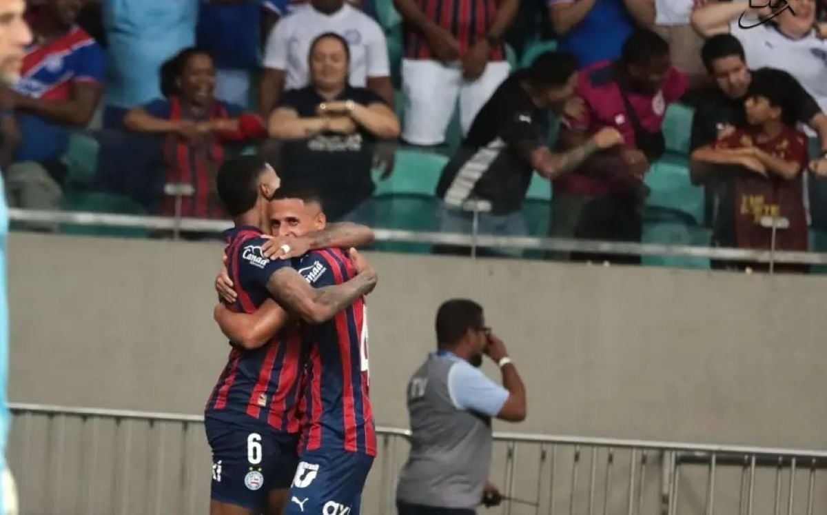 Bahia vence o Fluminense