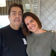 Esposa de Faustão atualiza estado de saúde do apresentador