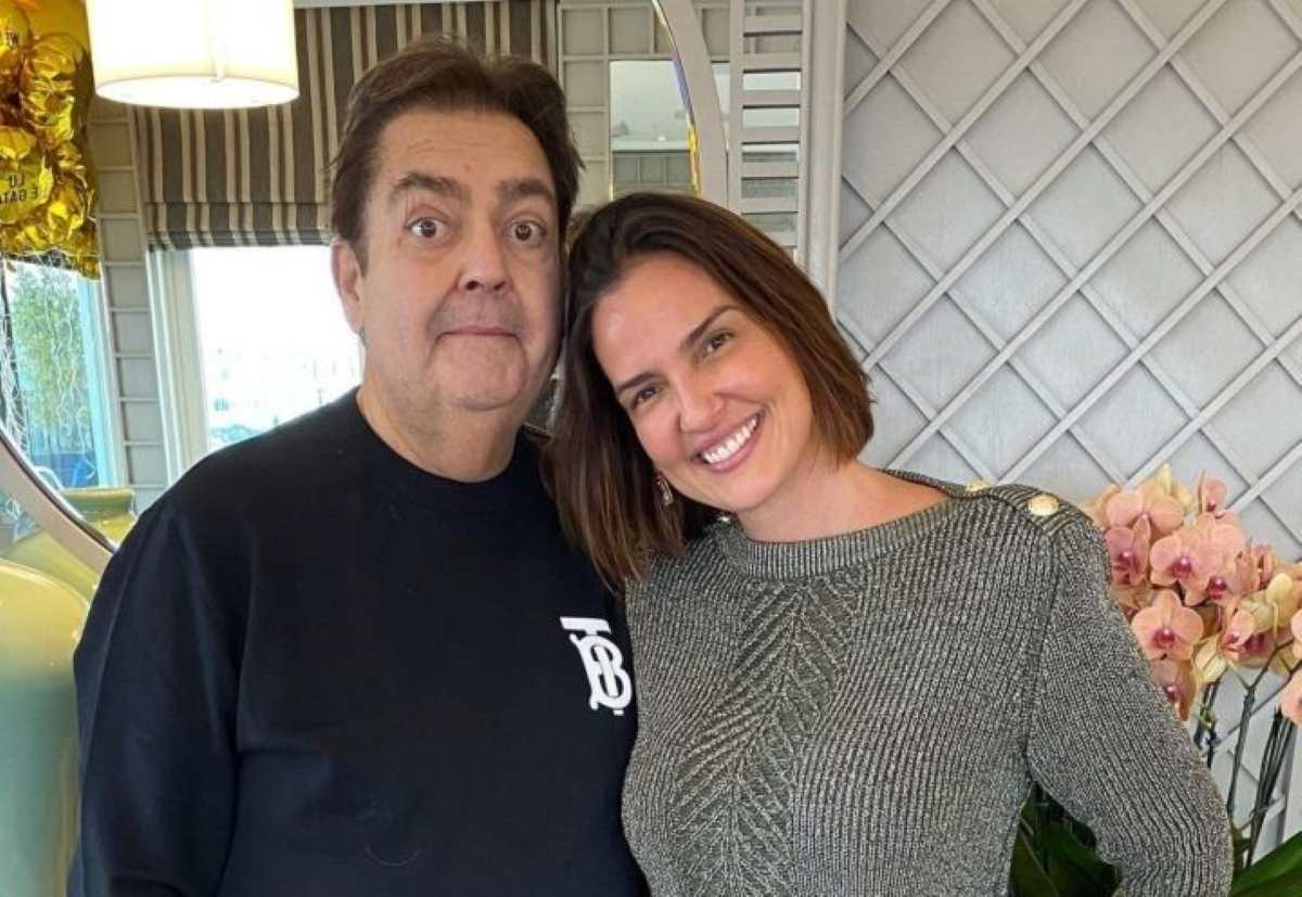 Esposa de Faustão atualiza estado de saúde do apresentador