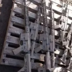 Fuzis apreendidos em Porto Seguro