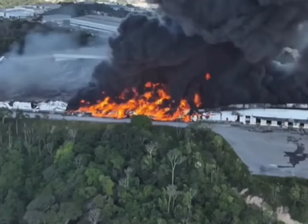 Incêndio em Manaus