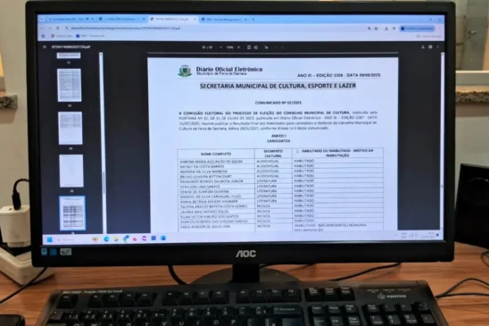 Secel divulga projetos habilitados à Lei Aldir Blanc