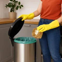 Lixo da cozinha truque simples contra mau cheiro