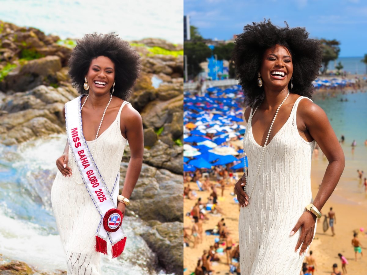 Feirense Naíra Cruz Rainha do Carnaval 2025 e Miss Bahia Globo 2025