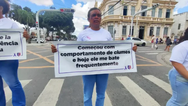 Operação da Polícia Militar contra a violência contra a mulher - Tenda Lilás Operação da Polícia Militar contra a violência contra a mulher - Tenda Lilás