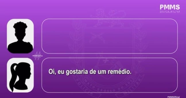 Mulher denuncia violência doméstica pedindo "dipirona" em MS