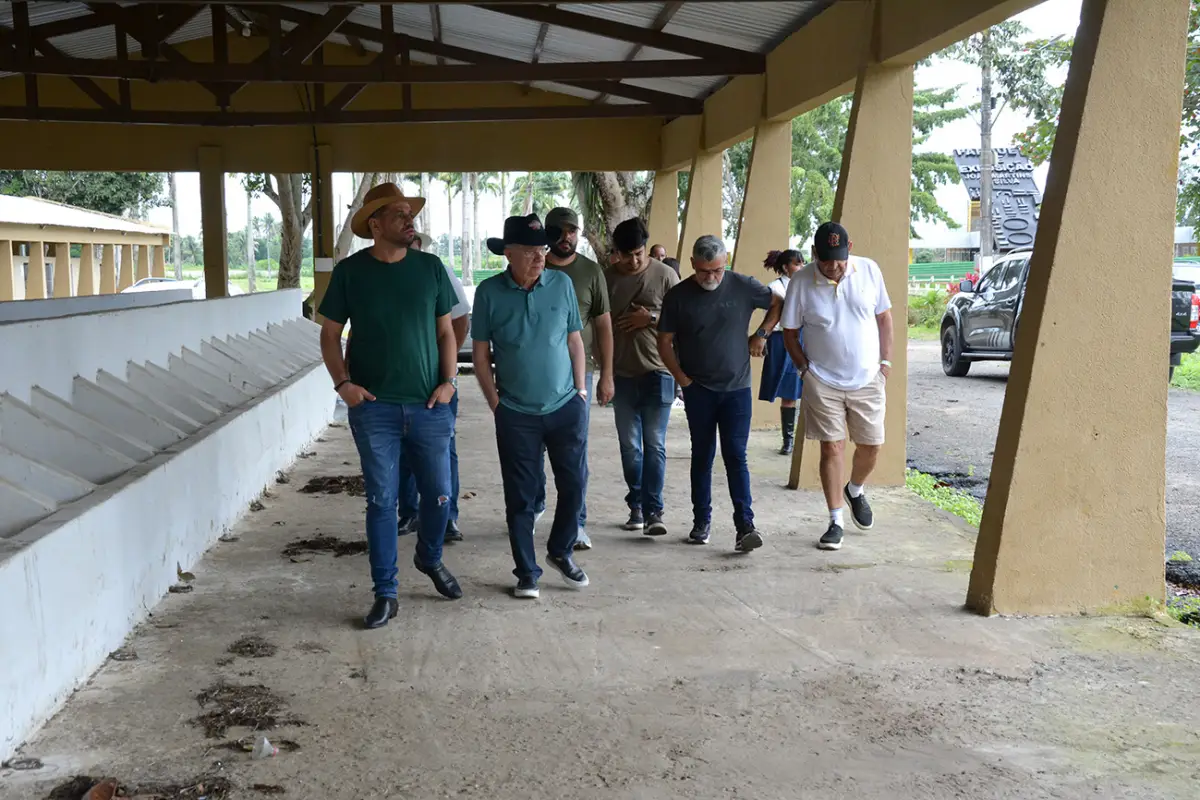 Visita técnica no Parque de Exposição marca os preparativos para a Expofeira 2025