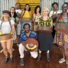 Cuca recebe oficina gratuita de instrumento musical africano