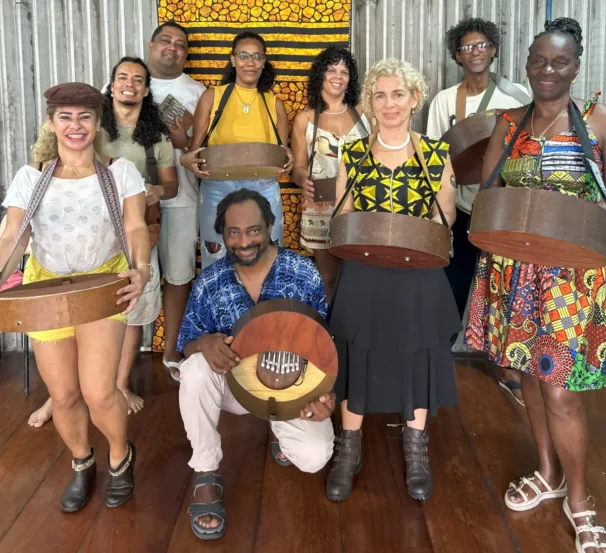 Cuca recebe oficina gratuita de instrumento musical africano