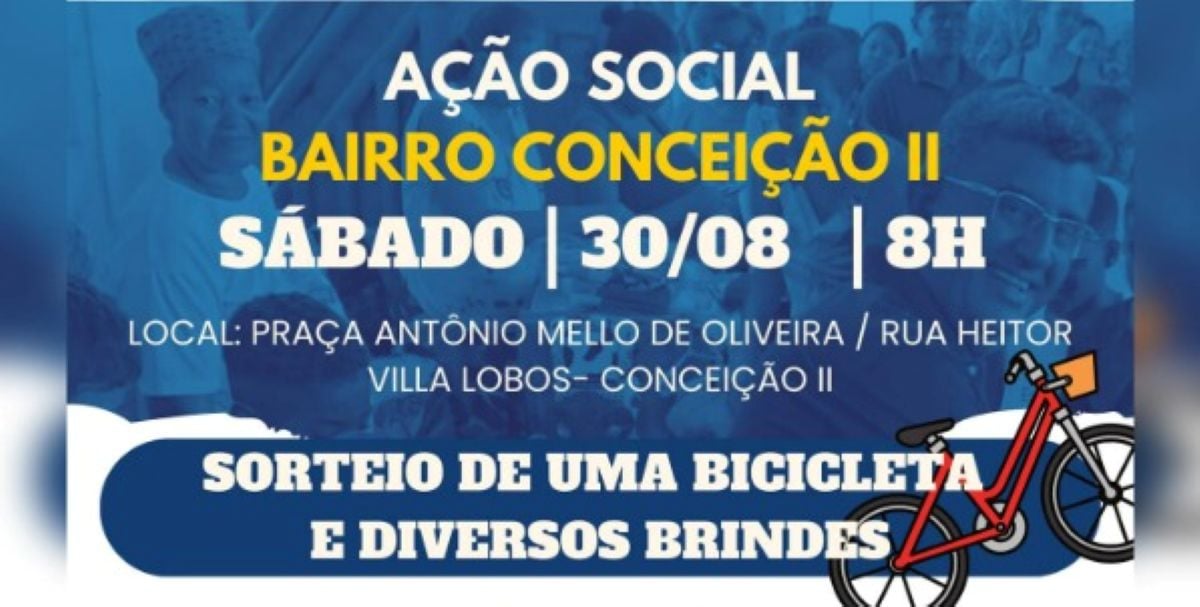 Ação Social no bairro Conceição II
