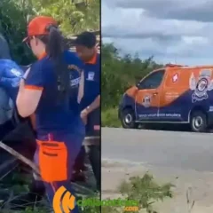 Capotamento na BR-324 deixa vítima em estado grave na região de Riachão do Jacuípe