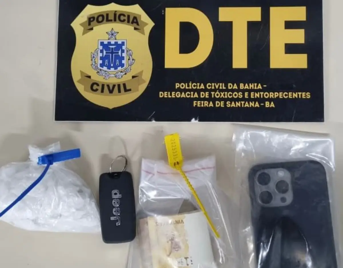 Polícia prende mais um suspeito de chefiar esquema de drogas delivery em Feira de Santana