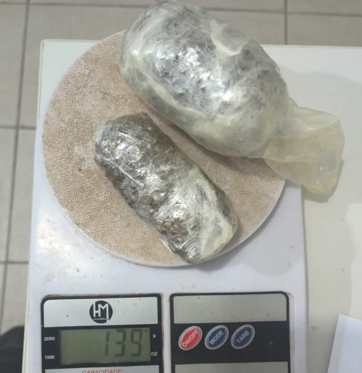apreensão de maconha pela polícia penal