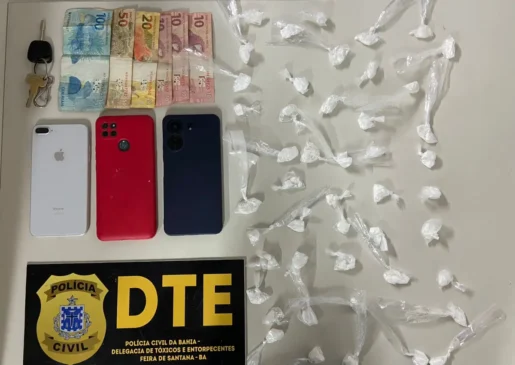 Polícia desmonta esquema de "delivery de drogas"; casal foi preso em flagrante
