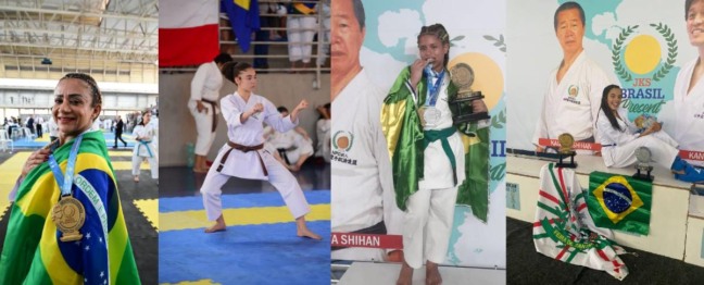 atletas de karate feirenses