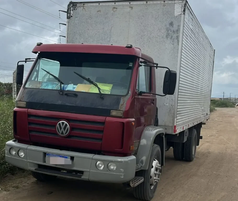 caminhão roubado