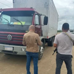 caminhão roubado