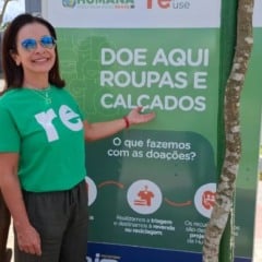 Claudia Andrade, executiva de implementação do projeto Repense Reuse | Foto: Paulo José / Acorda Cidade 