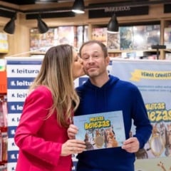 Daiana Garbin e Tiago Leifert