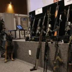 polícia apreende fuzis no Rio de Janeiro