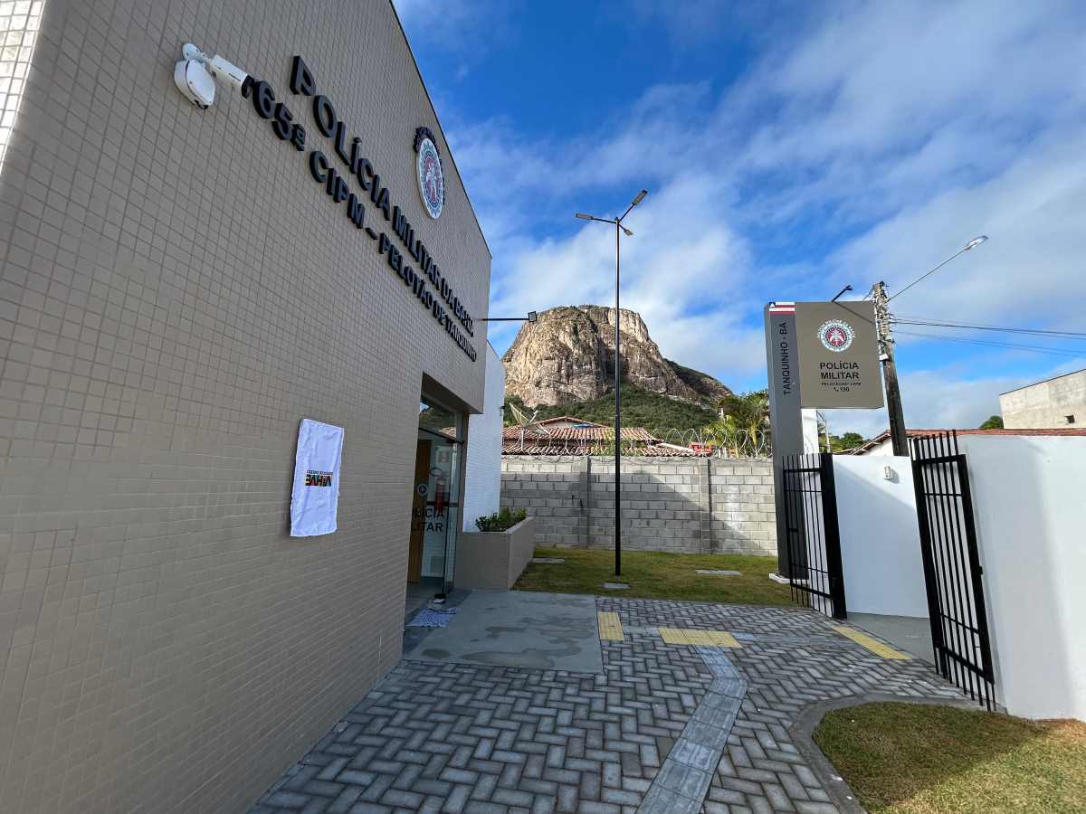 Polícia Militar inaugura Pelotão da 65ª CIPM, em Tanquinho
