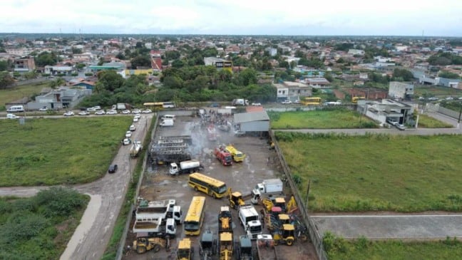 Incêndio em Santo Estêvão