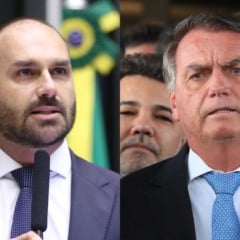 Eduardo Bolsonaro chama o pai de ingrato em mensagens recuperadas pela PF