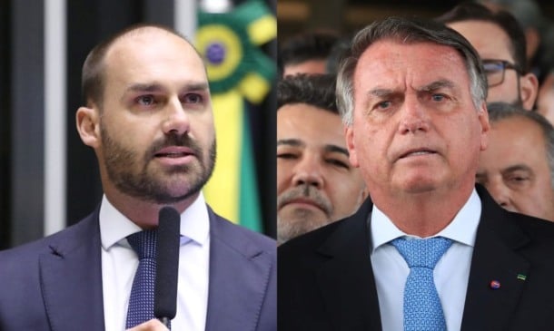 Eduardo Bolsonaro chama o pai de ingrato em mensagens recuperadas pela PF