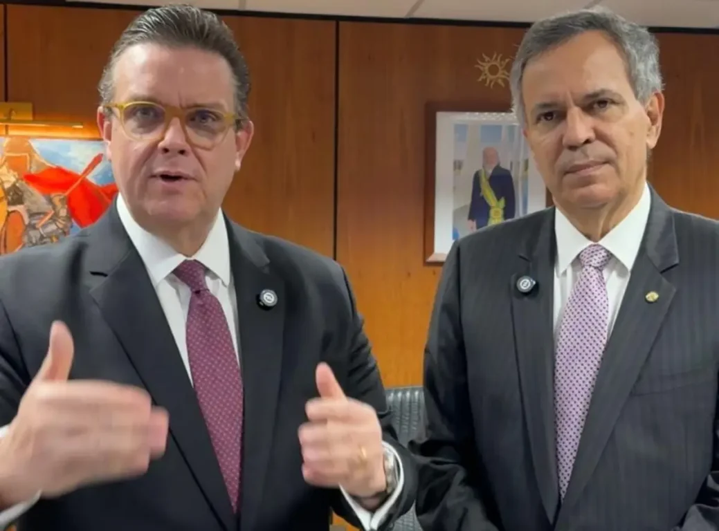 ministro da Previdência Social - INSS - Wolney Queiroz, durante encontro com o deputado federal Félix Mendonça Júnior