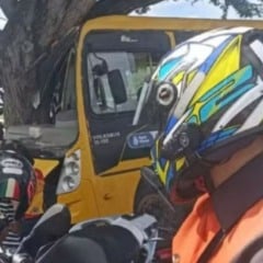 Acidente com ônibus escolar