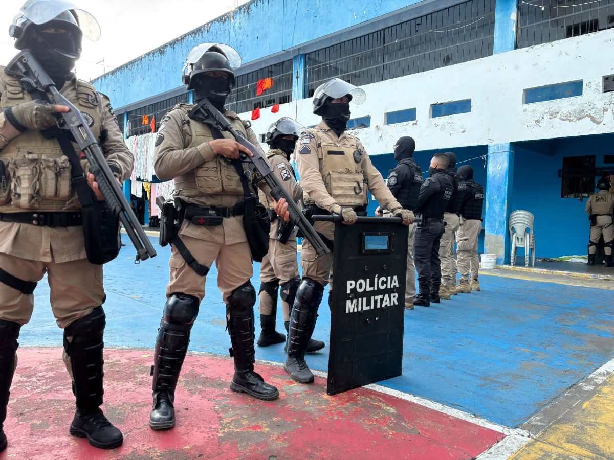 operação no Conjunto Penal de Itabuna