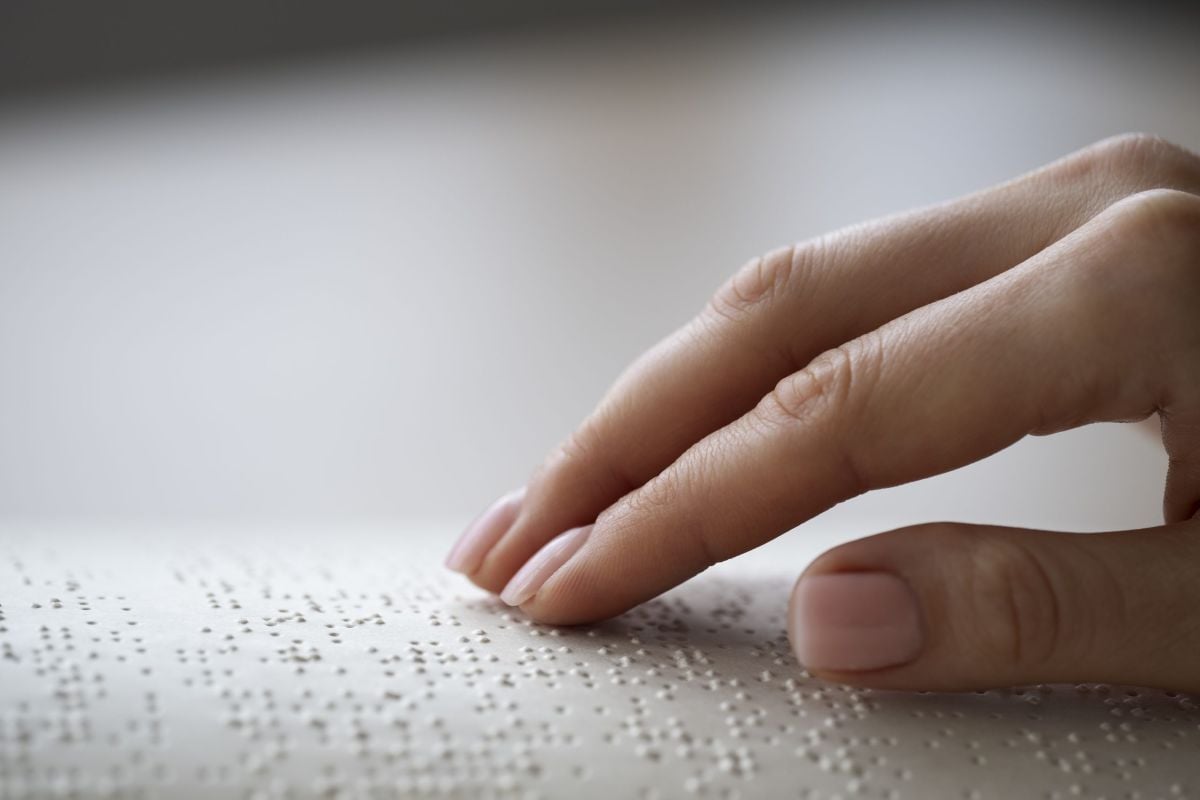 Leitura em Braille
