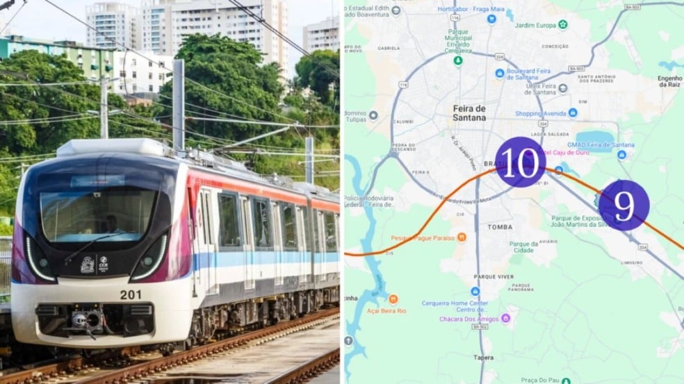 Projeto da Ferrovia Salvador-Feira de Santana