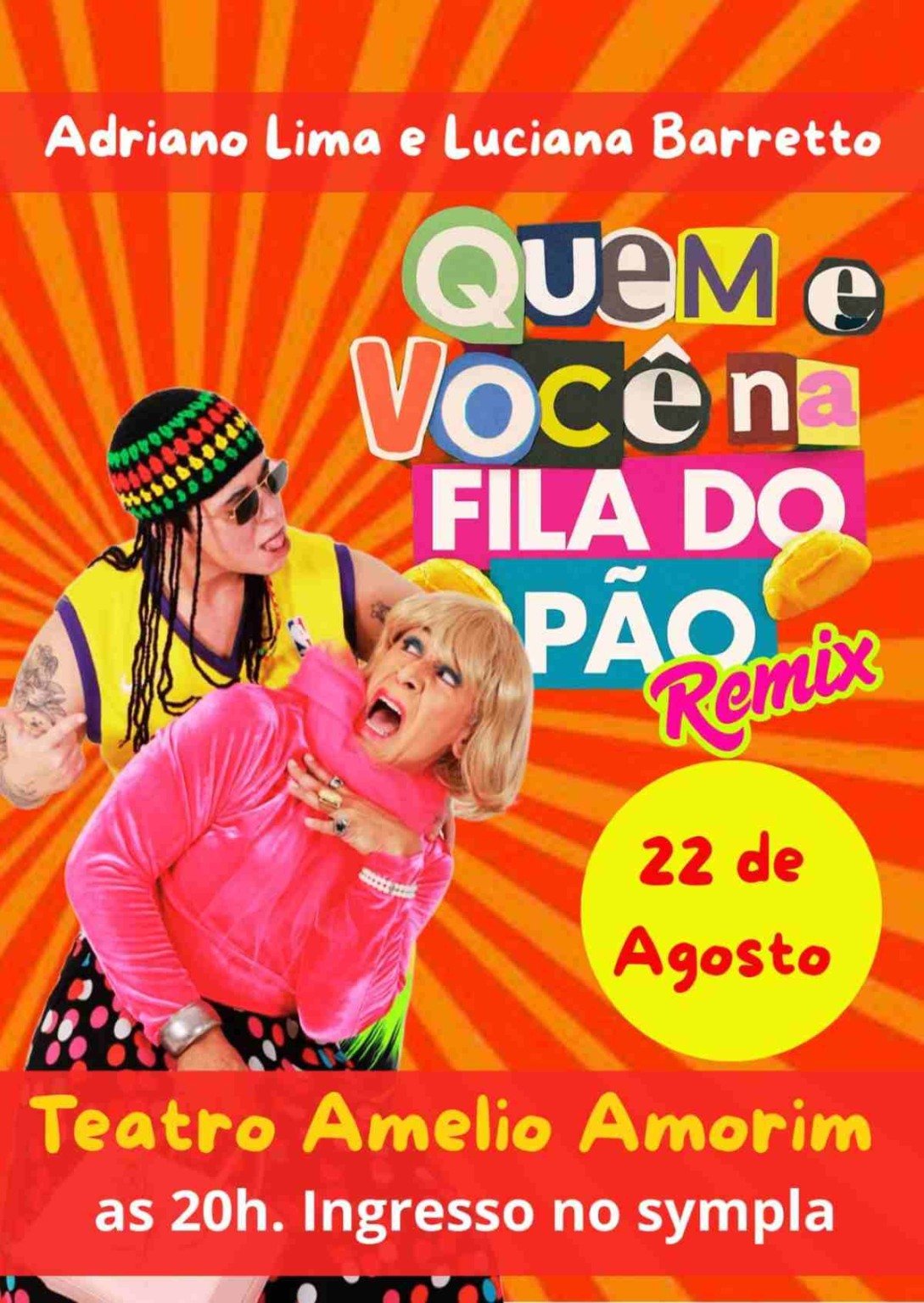 Espetáculo Quem é Você na Fila do Pão