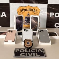 Avaliada em R$ 35 mil, carga de celulares furtada em Santo Estêvão é recuperada em Feira de Santana e Alagoinhas;
