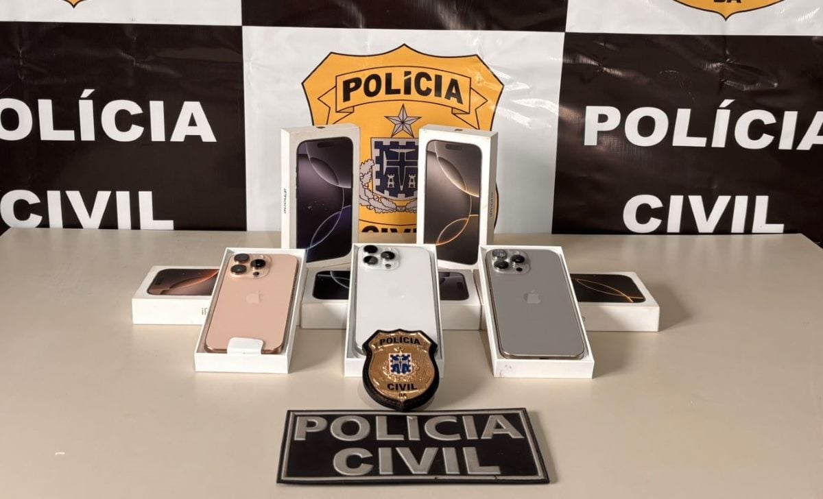Avaliada em R$ 35 mil, carga de celulares furtada em Santo Estêvão é recuperada em Feira de Santana e Alagoinhas;