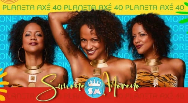 Cantora de samba e axé Simone Moreno
