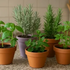 5 plantas que afastam mosquitos da cozinha