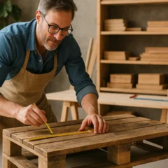 6 ideias criativas de artesanato DIY com madeira reaproveitada que viram móveis práticos