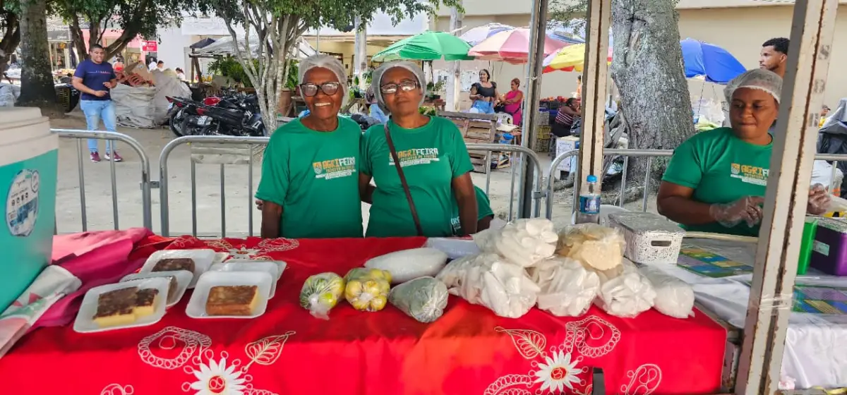 AgriFeira reúne cultura, agricultura familiar e economia solidária no centro de Feira de Santana