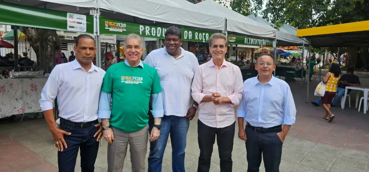AgriFeira reúne cultura, agricultura familiar e economia solidária no centro de Feira de Santana