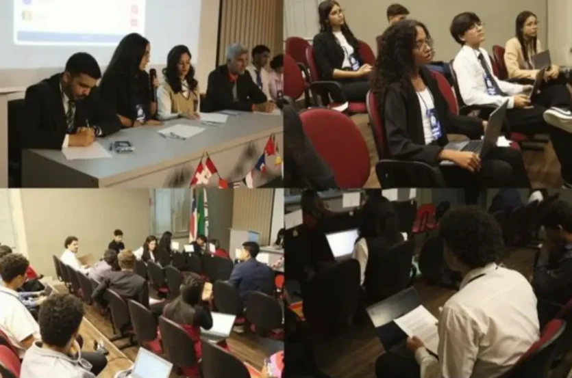Alunos do Colégio Santo Antônio realizam 3ª edição do simulado da ONU Alunos do Colégio Santo Antônio realizam 3ª edição do simulado da ONU