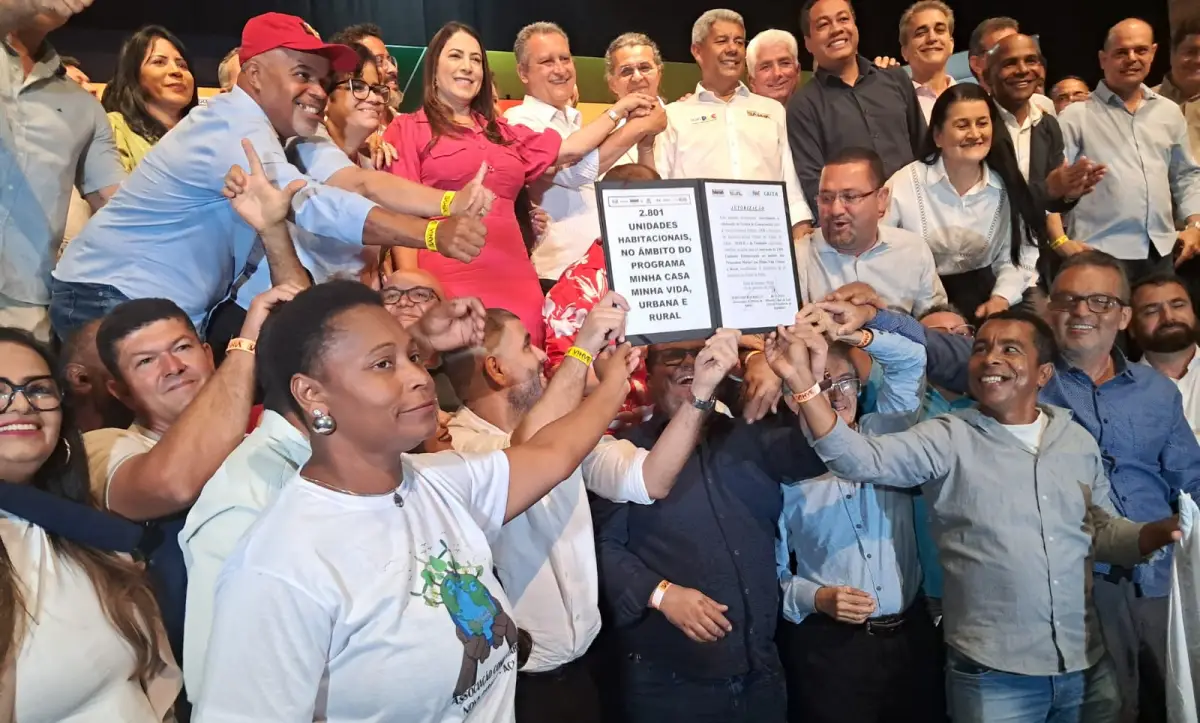 Anuncio do MCMV em Feira de Santana - ft ney silva acorda cidade