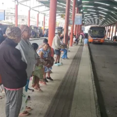 Carro do TFD quebou - Transbordo Central